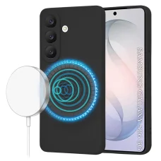 Techsuit - SoftFlex MagSafe - Samsung Galaxy S26 - Čierne puzdro
