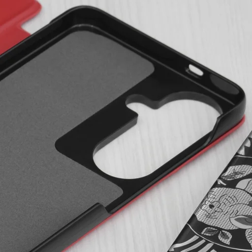 Techsuit - eFold Series - Samsung Galaxy S26 - Červené puzdro - 3