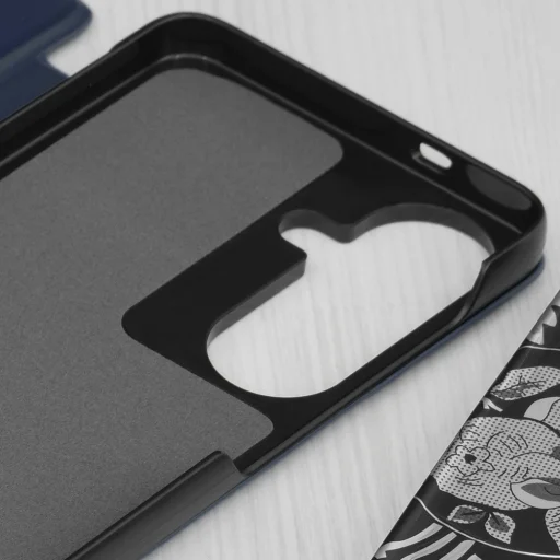 Techsuit - Séria eFold - Samsung Galaxy S26 - Tmavomodré puzdro - 3