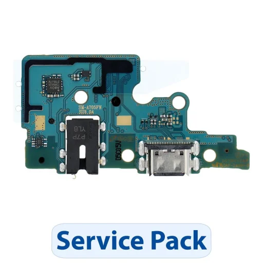 Samsung A70 A705F töltőmodul ServicePack GH96-12468A - 2