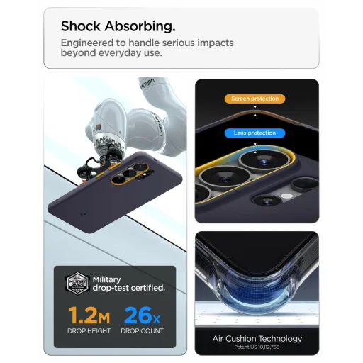 Samsung Galaxy S26 Ultra puzdro Spigen Nano Pop MagSafe granátové/zamatová námornícka modrá - 11