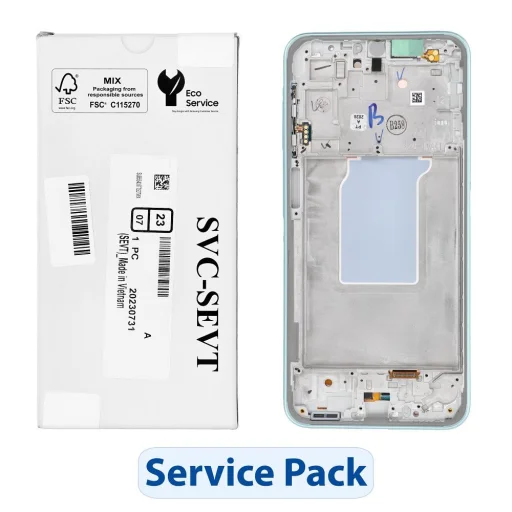 Samsung A26 5G LCD Kijelző Zöld ServicePack, - 1