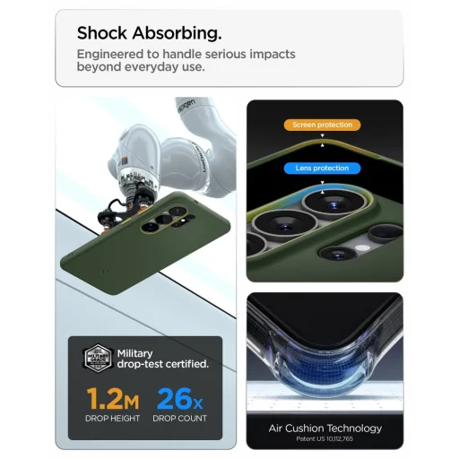 Samsung Galaxy S26 Ultra Spigen Nano Pop MagSafe puzdro Avo zelená - 11