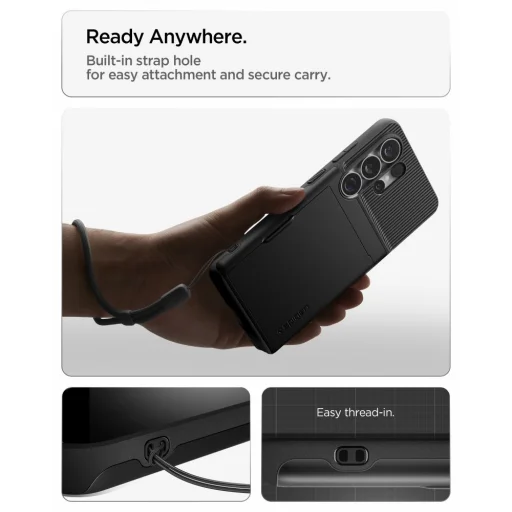 Samsung Galaxy S26 Ultra puzdro Spigen Slim Armor CS čierne - 11