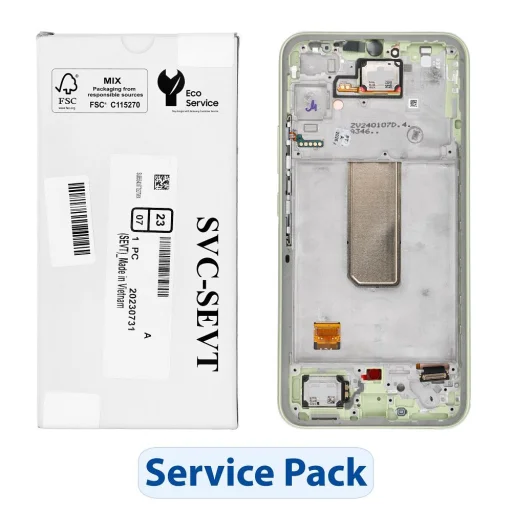 Samsung A34 5G A346B Zöld ServicePack LCD kijelző - 1