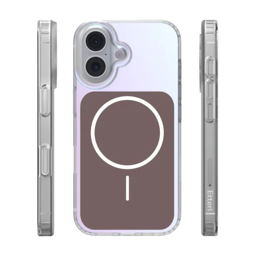 iPhone 16 Etteri Hidden Pearl puzdro hnedé - 3