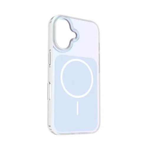 Puzdro na iPhone 16 Etteri Hidden Pearl svetlomodré puzdro - 2