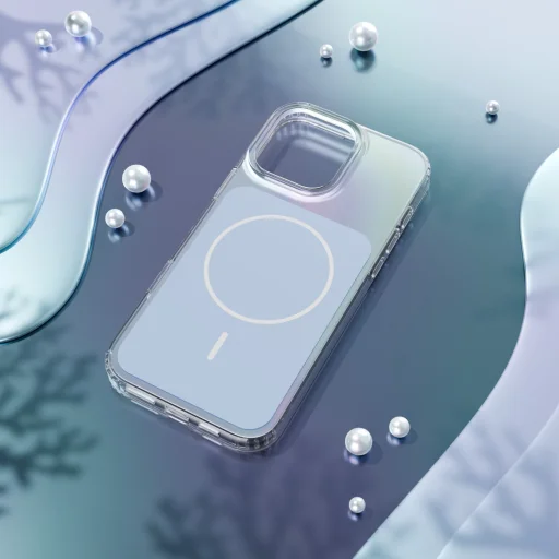 iPhone 16 Pro Etteri Hidden Pearl puzdro 6,3" svetlomodré - 4