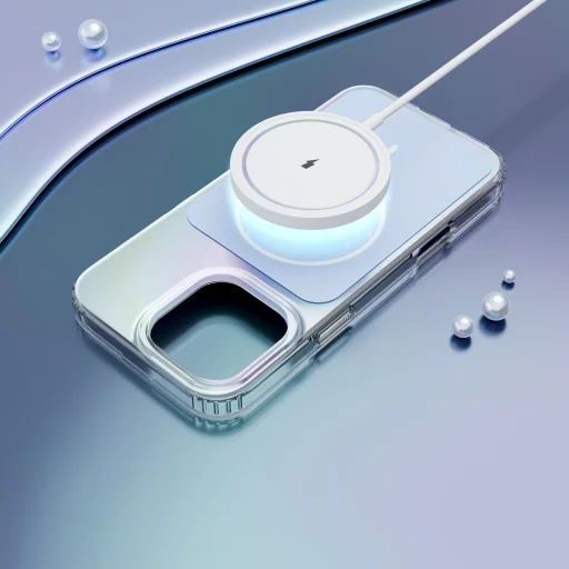 iPhone 16 Pro Etteri Hidden Pearl puzdro 6,3" svetlomodré - 6