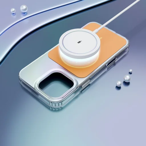 iPhone 16 Pro Etteri Hidden Pearl tok 6,3" narancssárga - 6