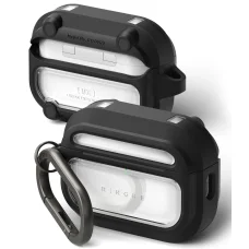 Apple AirPods Pro 3 Ringke Ux Magnetic MagSafe puzdro čierne/priehľadné