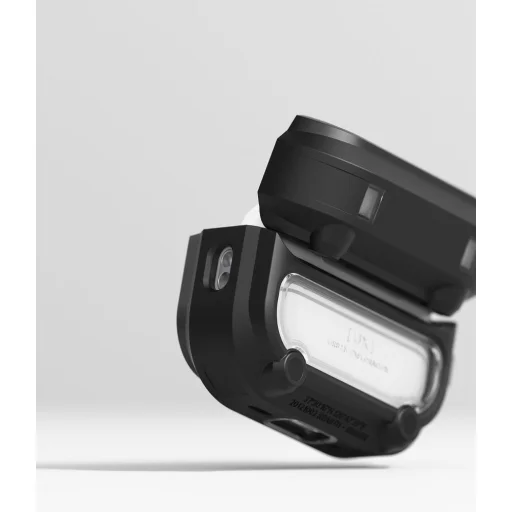 Apple AirPods Pro 3 Ringke Ux Magnetic MagSafe puzdro čierne/priehľadné - 5