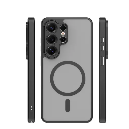 Samsung Galaxy S25 Ultra puzdro Mag matné čierne puzdro - 2