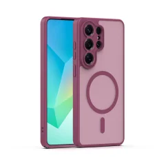 Samsung Galaxy S25 Ultra puzdro Mag Matt bordové puzdro