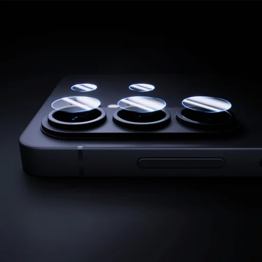 3mk - Ochrana fotoaparátu (balenie 4 ks) - Samsung Galaxy S26 Ultra - Transparentné tvrdené sklo - 4