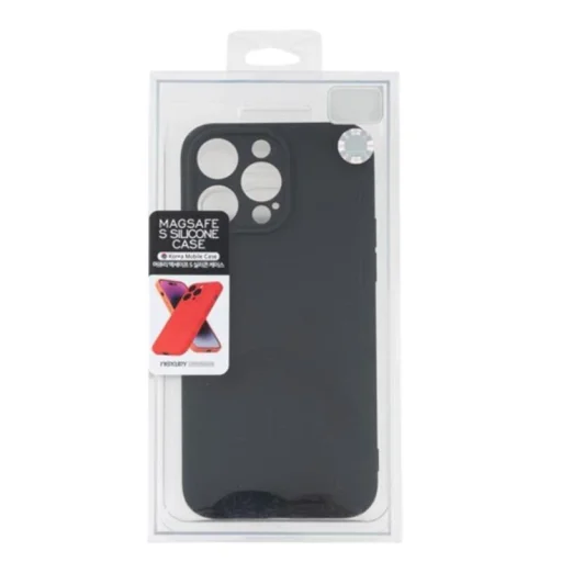 Samsung Galaxy A37 Mercury Semi-Silicon MagSafe puzdro čierne - 2