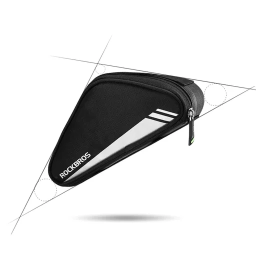 Rockbros B55-BK taška na rám bicykla 0,7 l - čierna - 4