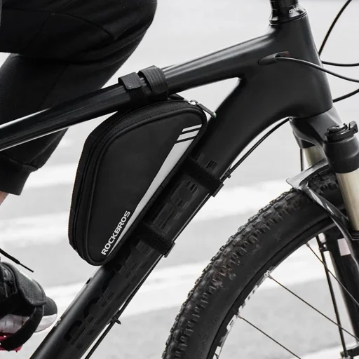 Rockbros B55-BK taška na rám bicykla 0,7 l - čierna - 10