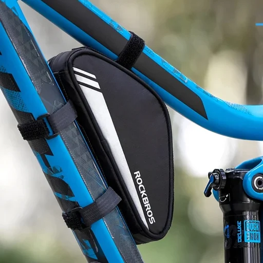 Rockbros B55-BK taška na rám bicykla 0,7 l - čierna - 11