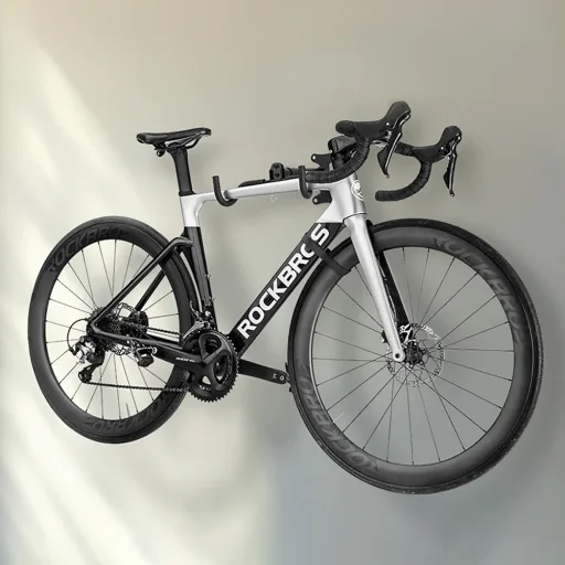 Rockbros 27210016001 nástenný držiak na bicykel - čierny - 6