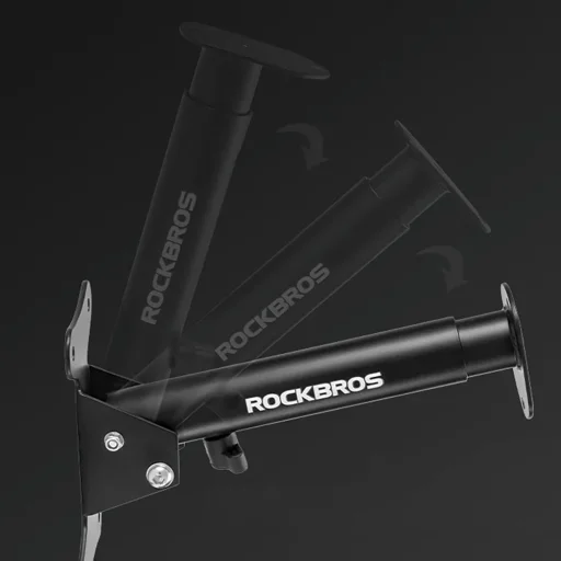 Rockbros 27210016001 nástenný držiak na bicykel - čierny - 7