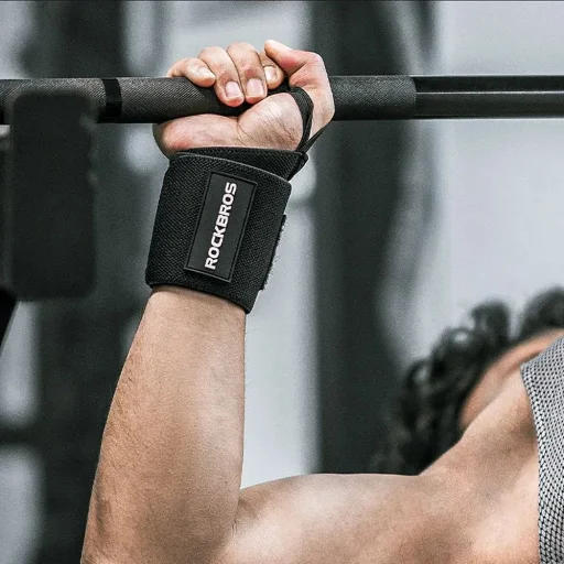 Rockbros 0431001 sport csuklópánt - fekete (2 db) - 9