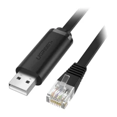 USB-RJ45 CM204 konzolkábel 3m fekete