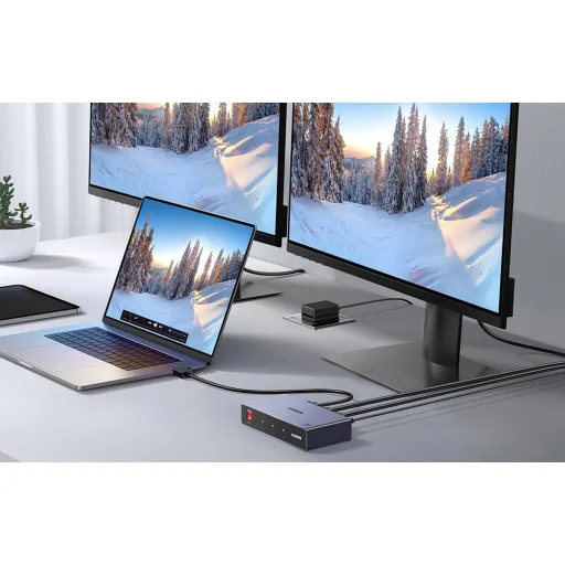 CM694 HDMI rozbočovač 1 vstup 2 výstupy 8K 60Hz čierny - 4