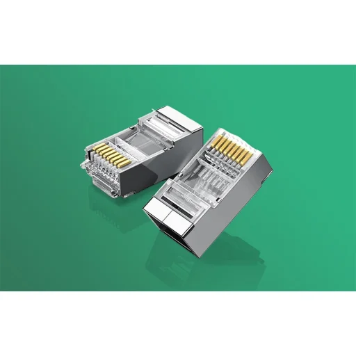 NW111 Cat 6 Tienený krimpovací konektor 100 ks - 2
