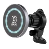 OBAL:ME MagNetix Aura Bezdrôtový držiak na telefón do auta 15W čierny thumbnail