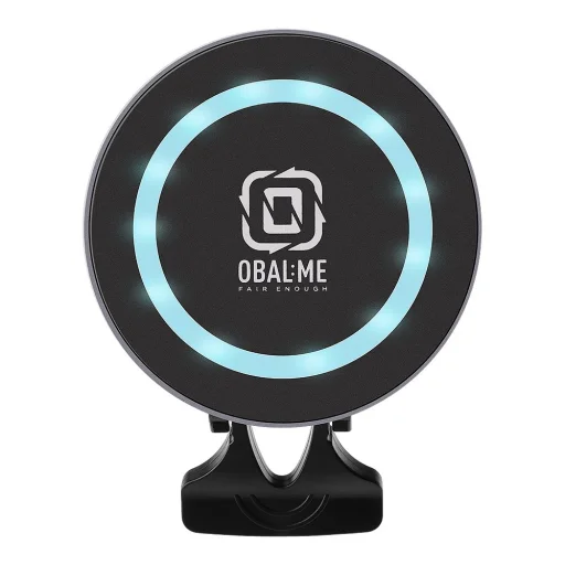 OBAL:ME MagNetix Aura Bezdrôtový držiak na telefón do auta 15W čierny - 2