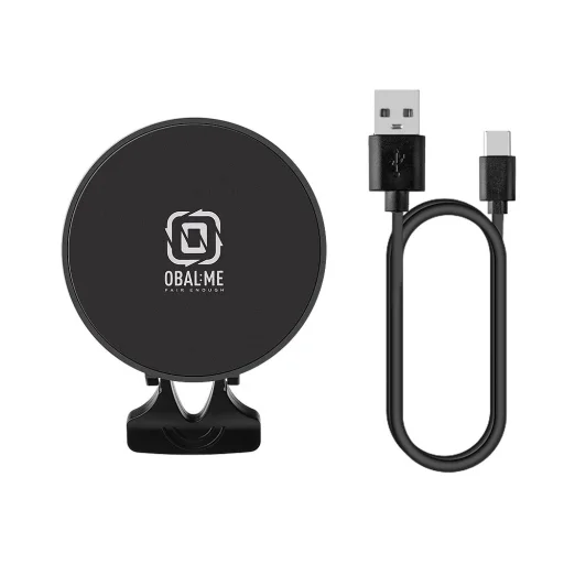 OBAL:ME MagNetix Core Bezdrôtový držiak na mobil do auta 15W čierny - 5