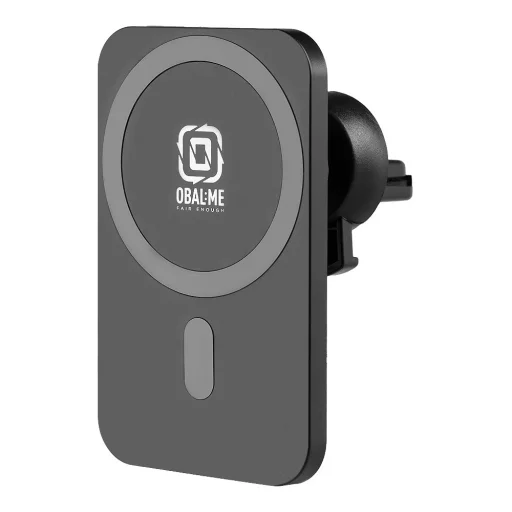 OBAL:ME MagNetix Plate Bezdrôtový držiak na telefón do auta 15W čierny - 1