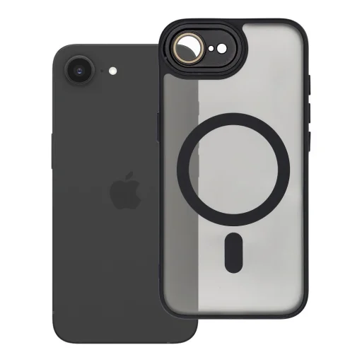 iPhone 16e / 17e Variete Mag Cover kompatibilné s MagSafe čierne puzdro - 9