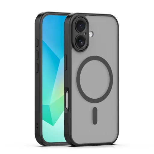 iPhone 17 6,3'' Mag matné čierne puzdro - 1