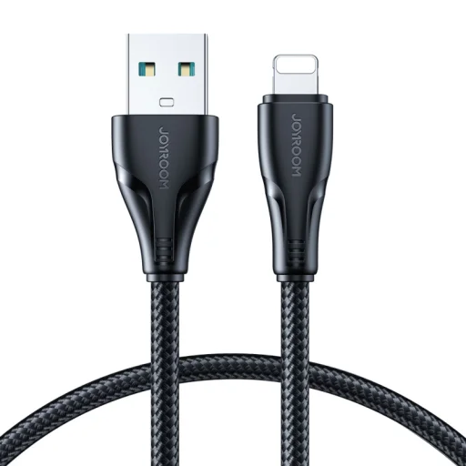 Joyroom S-A11 Lightning USB kábel, 18W, 2.4A, 1.2m, čierny - 1