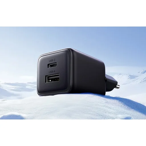 X514 20W USB USB-C GaN Nabíjačka Čierna - 10