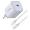 Ugreen X524 45W USB-C GaN Charger Fehér + 1m Kábel thumbnail