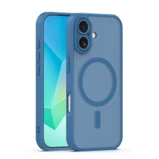 iPhone 17 puzdro Mag Matt puzdro, 6,3'' tmavomodré