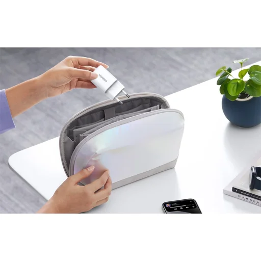 X514 20W USB USB-C GaN Nabíjačka Biela - 6