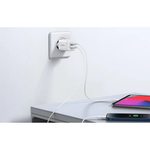 X514 20W USB USB-C GaN Nabíjačka Biela - 7