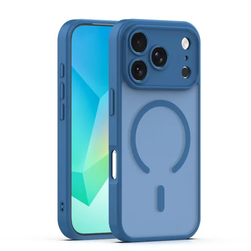 Puzdro na iPhone 17 Pro Mag Matt 6,3'' tmavomodré - 1