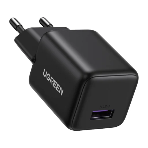 18W USB-C GaN nabíjačka čierna - 3