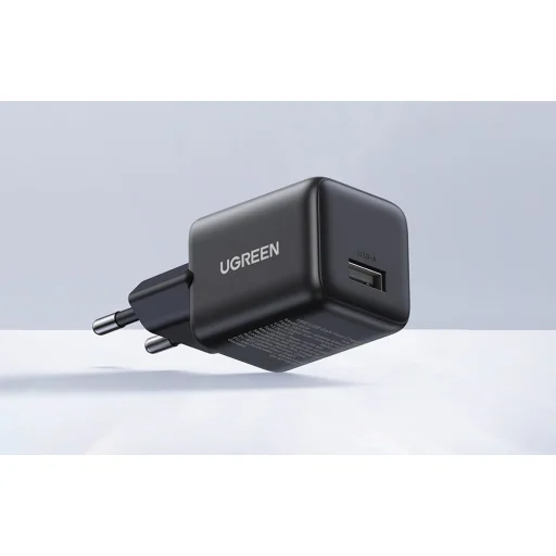 18W USB-C GaN nabíjačka čierna - 4