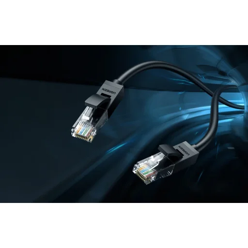 NW102 Cat 6 U/UTP LAN kábel 30m čierny - 6