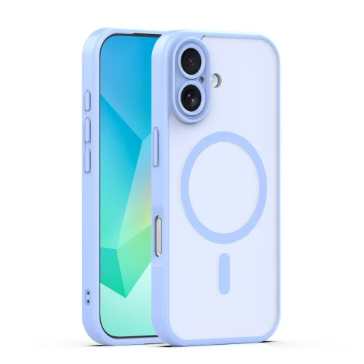 iPhone 17 puzdro Mag Matt puzdro, 6,3'' svetlomodré - 1