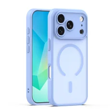 iPhone 17 Pro Max kryt Mag Matt, svetlomodrý