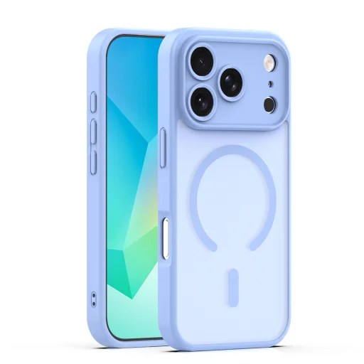 iPhone 17 Pro Max kryt Mag Matt, svetlomodrý - 1