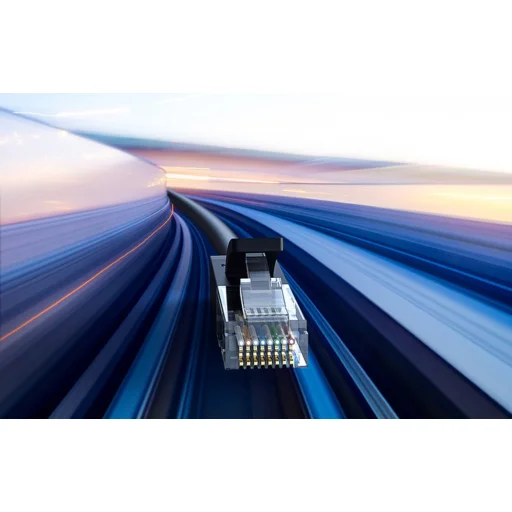 25m fekete NW102 Cat 6 U/UTP Lan Kábel - 6