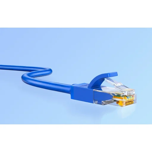 NW102 Cat 6 U/UTP LAN kábel 20m modrý - 2